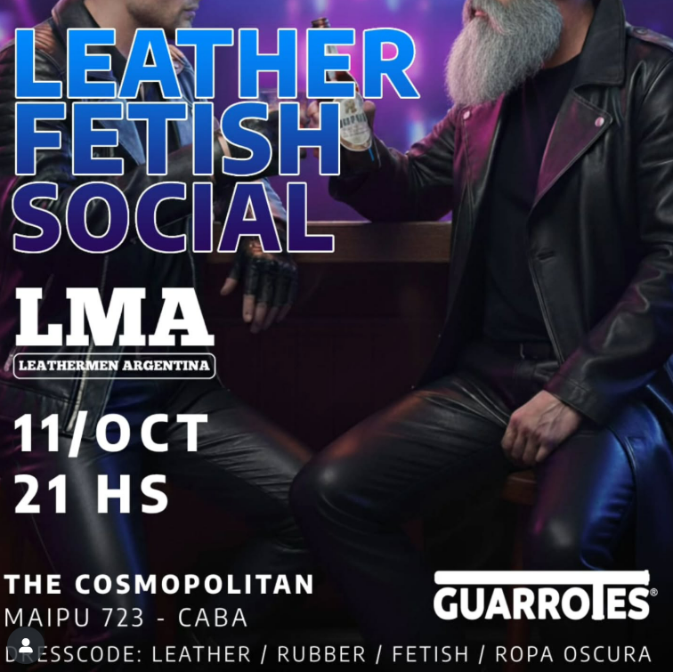 Leather Fetish Social – Edición sábado 11 de octubre