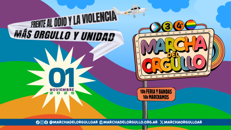 34ª Marcha del Orgullo LGBTIQ+ Buenos Aires 2025