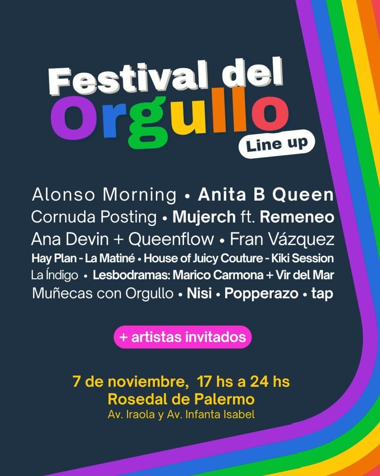 Festival del Orgullo – Line-Up 2025