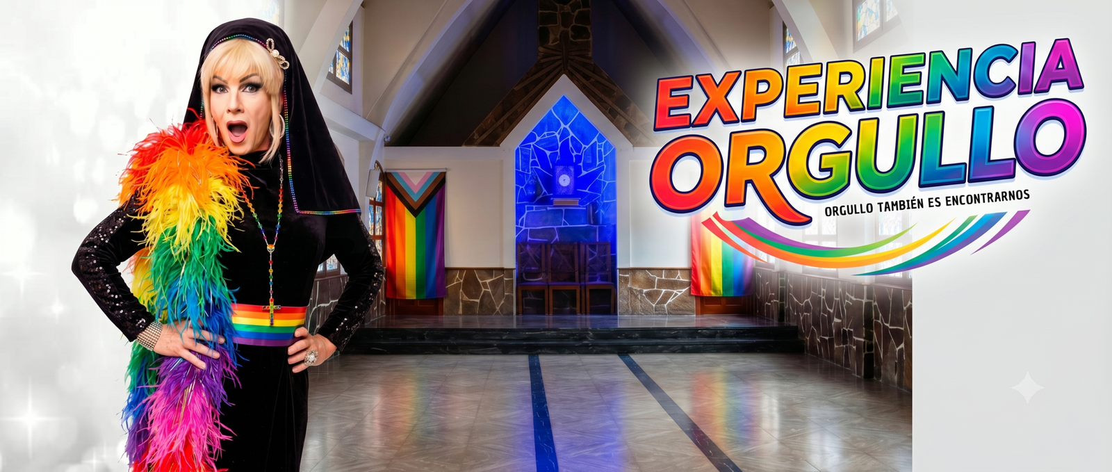 Experiencia Orgullo: El fin de semana LGBT+ que transforma un antiguo convento en un espacio de encuentro y celebración