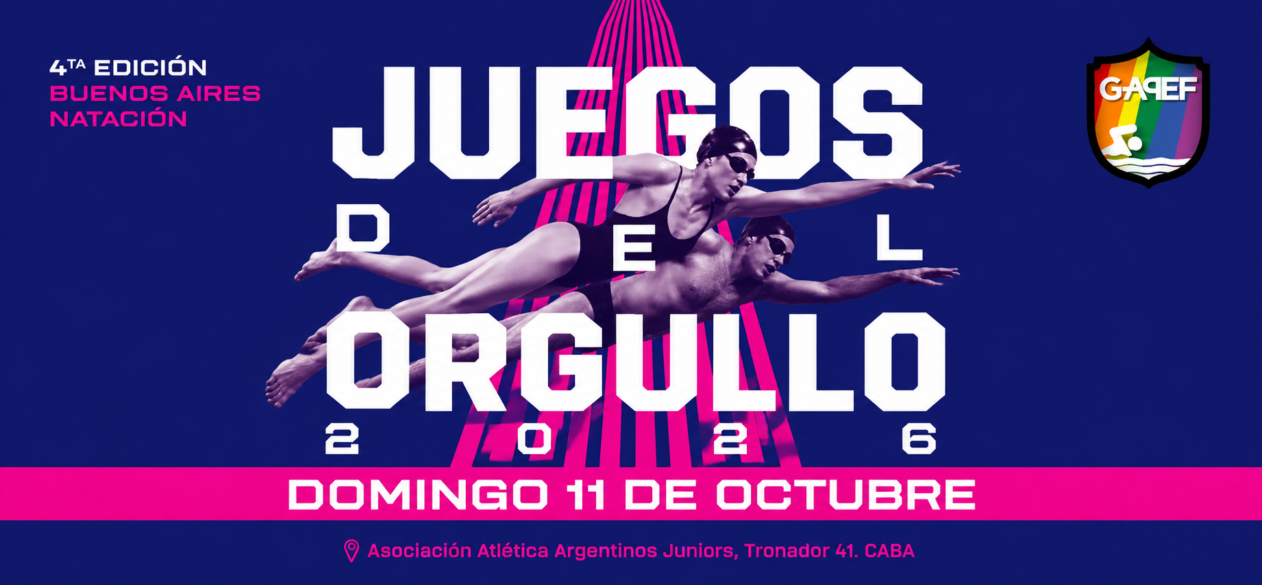 banner gapef juegos del orgullo