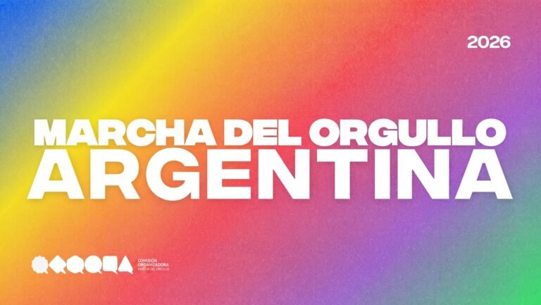 Marcha del Orgullo 2026: ratificaron la fecha del 7 de noviembre, presentaron las consignas y el line up oficial